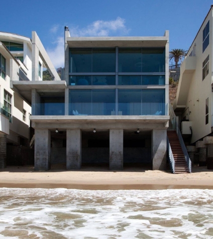 Kanye West's Malibu House Outside