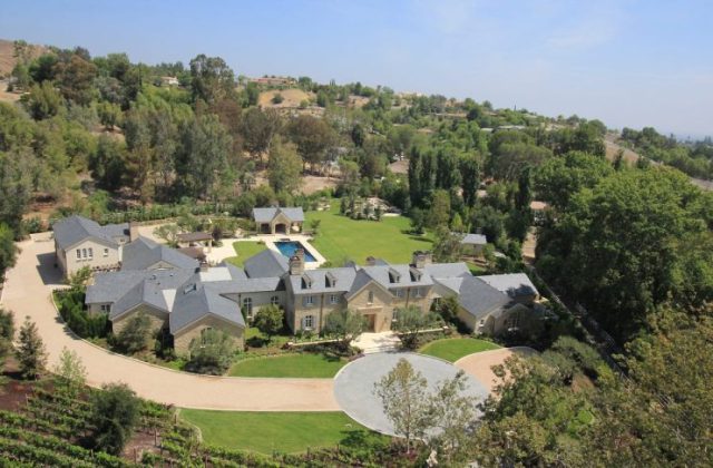 Kim Kardashian's Luxury Hidden Hills House Outside
