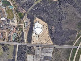 The Potter's House Church in Dallas, Texas Google Satellite Maps Location Image