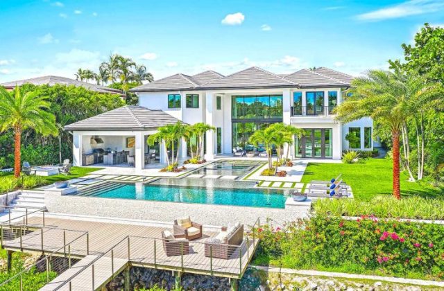 Dustin Johnson's Florida Jupiter House Exterior