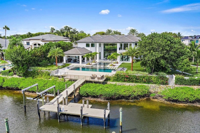 Dustin Johnson's Florida Jupiter House Exterior