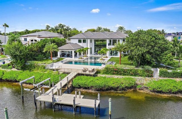 Dustin Johnson's Florida Jupiter House Exterior