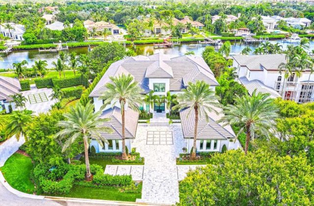 Dustin Johnson's Florida Jupiter House Exterior