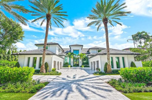 Dustin Johnson's Florida Jupiter House Exterior