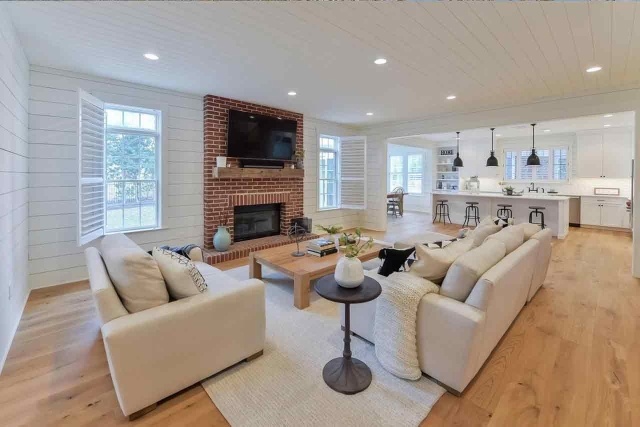 Bryce Harper's House in Haddonfield, NJ Inside Living Room