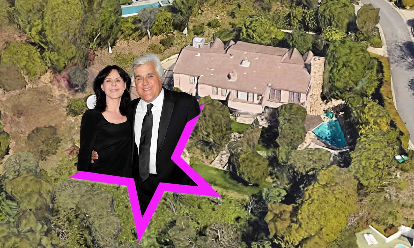 Jay Leno's House in Beverly Hills, LA, CA (Lives Here) - Famous House