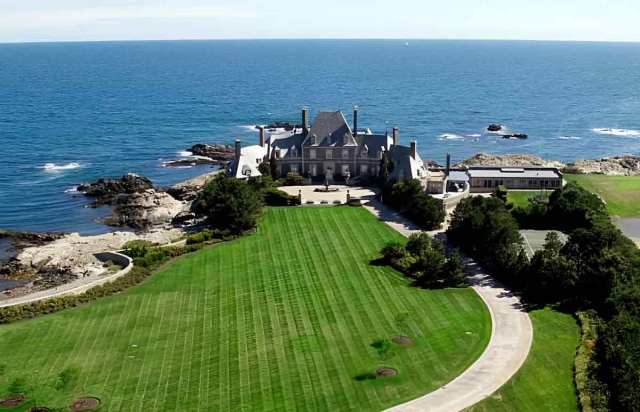 Jay Leno's Newport -Rhode Island House Exterior