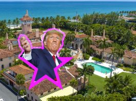 Donald Trump's Mar-a-Lago House in Palm Beach, Florida
