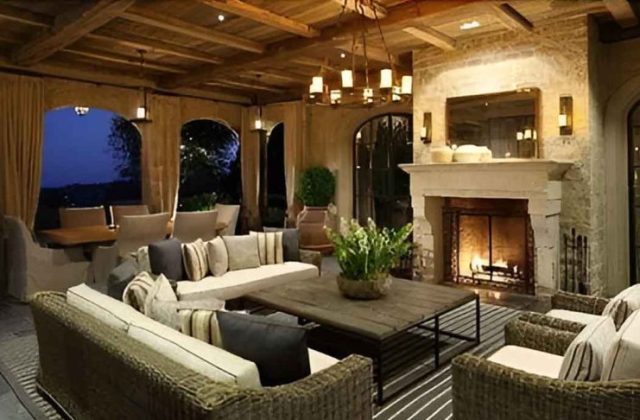 Dr. Dre's House Inside/Interior in Brentwood, Los Angeles, California