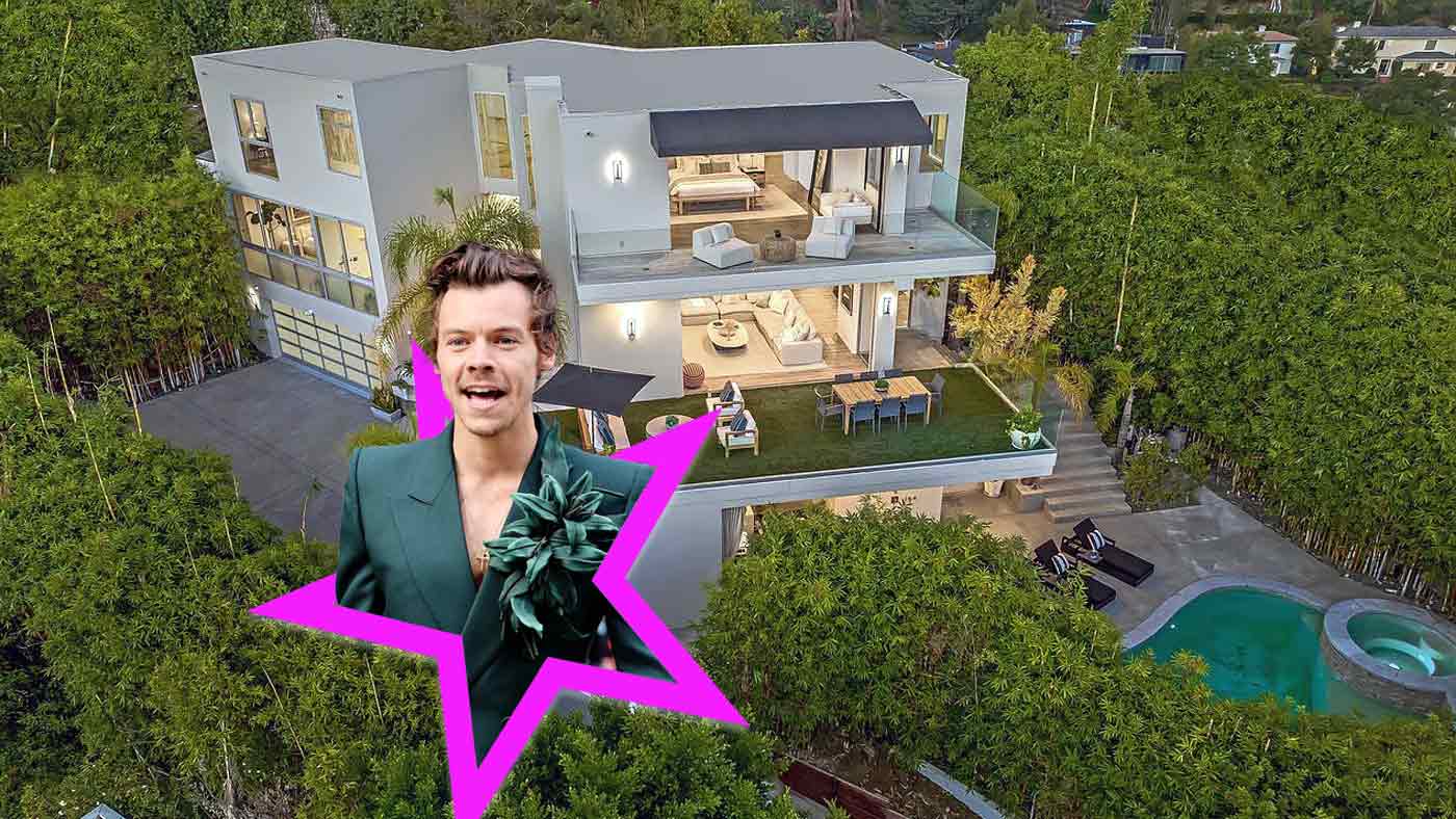 Harry Styles' Former House in Los Angeles