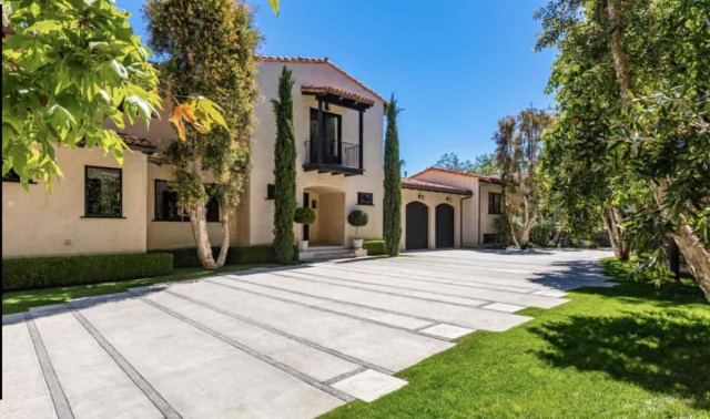 Justin Timberlake and Jessica Biel Hollywood Hills House Outside/Exterior