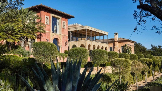 Scooter Braun's House (Villa Tragara) in Montecito, Santa Barbara, California