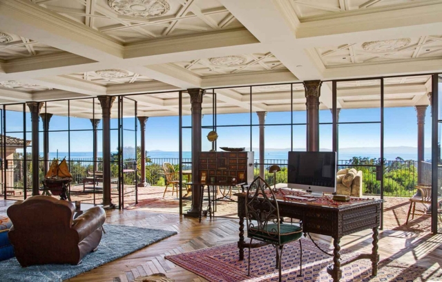 Scooter Braun's House (Villa Tragara) in Montecito, Santa Barbara, California