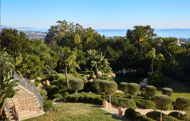 Scooter Braun's House (Villa Tragara) in Montecito, Santa Barbara, California