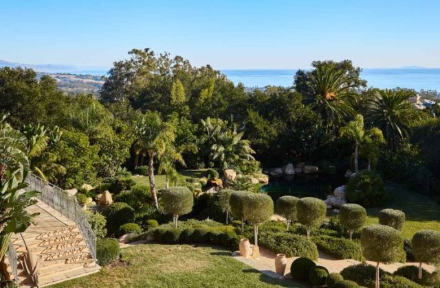 Scooter Braun's House (Villa Tragara) in Montecito, Santa Barbara, California