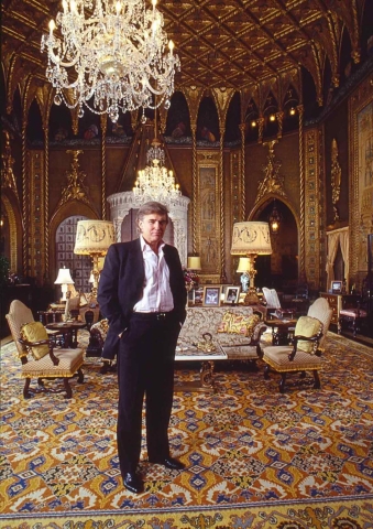 Donald Trump's Mar-a-Lago House Inside in Palm Beach, Florida