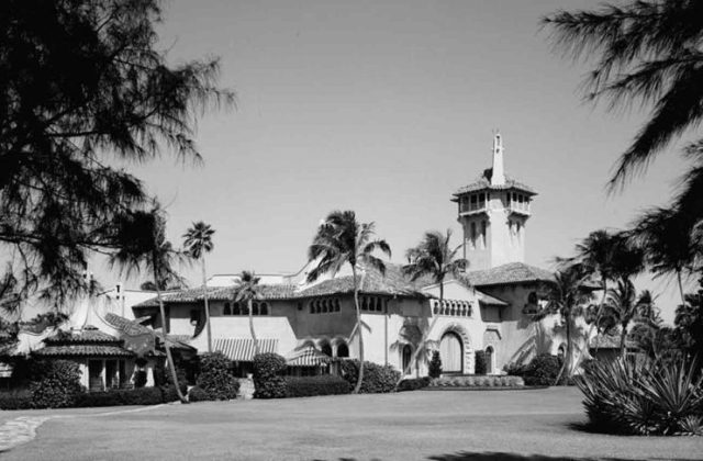 Donald Trump's Mar-a-Lago House Historical Photo