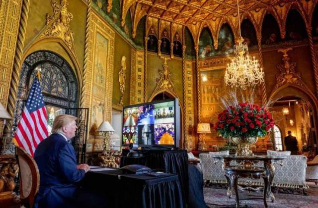 Donald Trump's Mar-a-Lago House Inside in Palm Beach, Florida