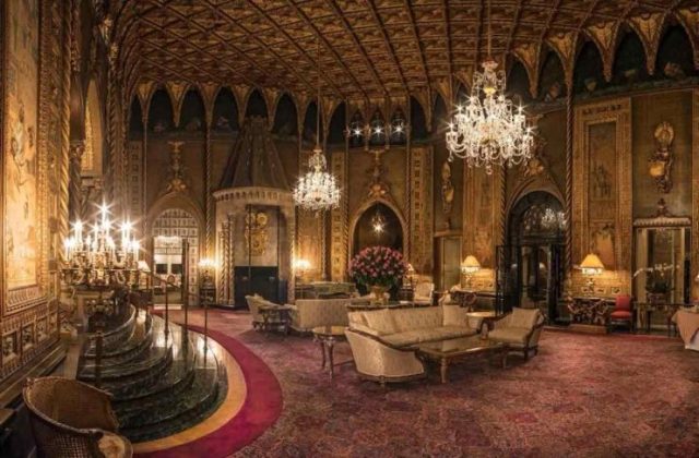 Donald Trump's Mar-a-Lago House Inside in Palm Beach, Florida